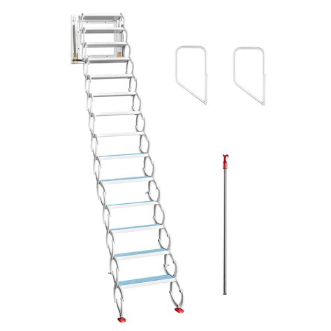 Intsupermai Loft Wall Ladder Stairs Wall Mounted Attic Extension