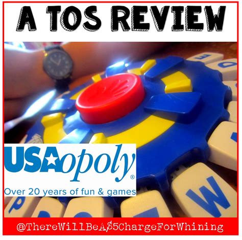 There Will Be A $5.00 Charge For Whining: A TOS Review: USAopoly