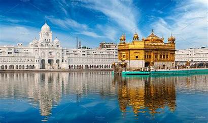 India Temple Golden Amritsar Sikh Gurdwara Worship