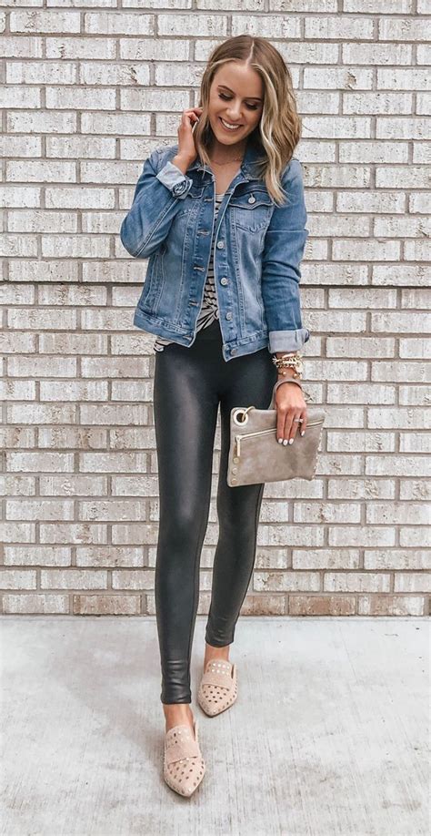 What To Wear With Faux Leather Leggings In Summer