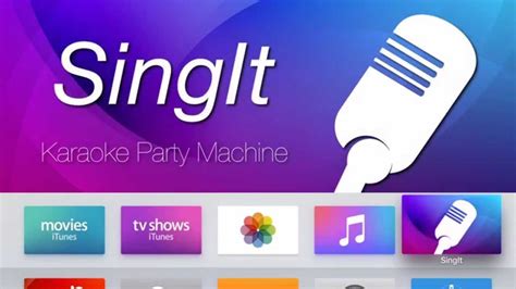 It let you to sing your favorite top hit song with artist. SingIt Karaoke Party Machine for Apple TV (tvos) - YouTube