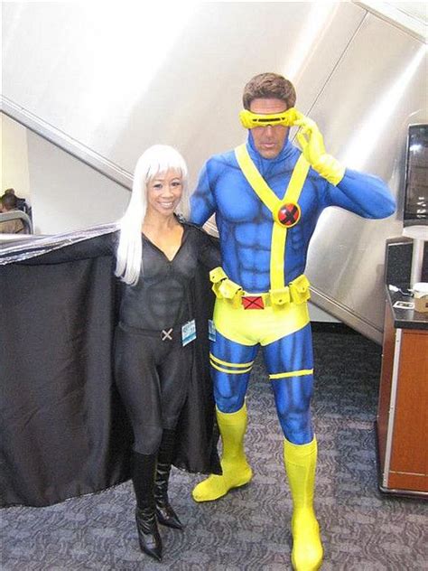 Cyclops And Storm Costumes At Wondercon 2007 By Great White Snark Via