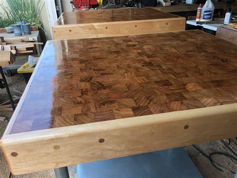 Solid Maple Butcher Block Table Etsy