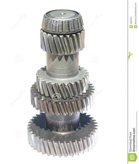 Metallic Gear Stock Image Image Of Reserve Close Technology 18667911