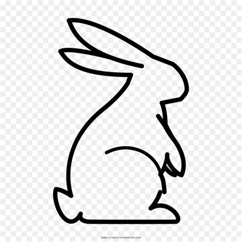 Gambar Kelinci Animasi Hitam Putih Pulp