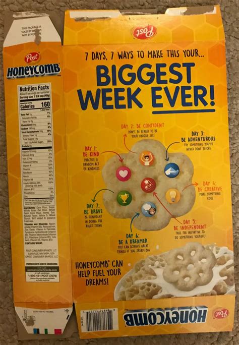 Honeycomb Cereal Nutrition Facts
