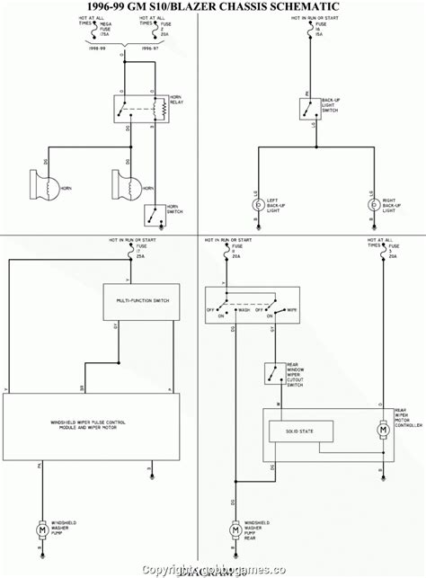 2003 Chevy S10 Light Diagram Awesome Wiring Diagram Image