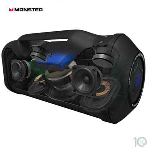 Figure is back for the 6th installment of his highly acclaimed monsters series. Monster Blaster Bluetooth Boom Box | Outdoor Party Portable Wireless Rechargeable Speakers ...