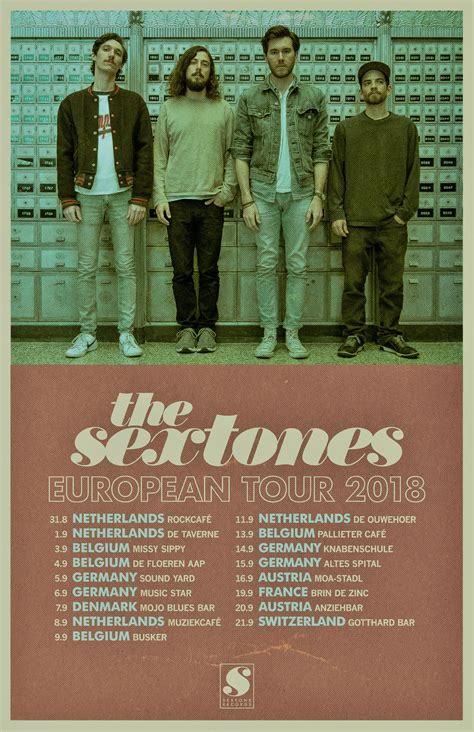 The Sextones Announce First Ever European Tour Grateful Web
