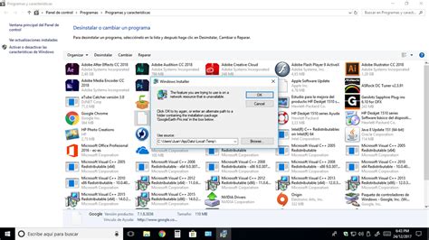 Windows 10 Fall Creators ~ No Puedo Quitar Estos Programas Microsoft