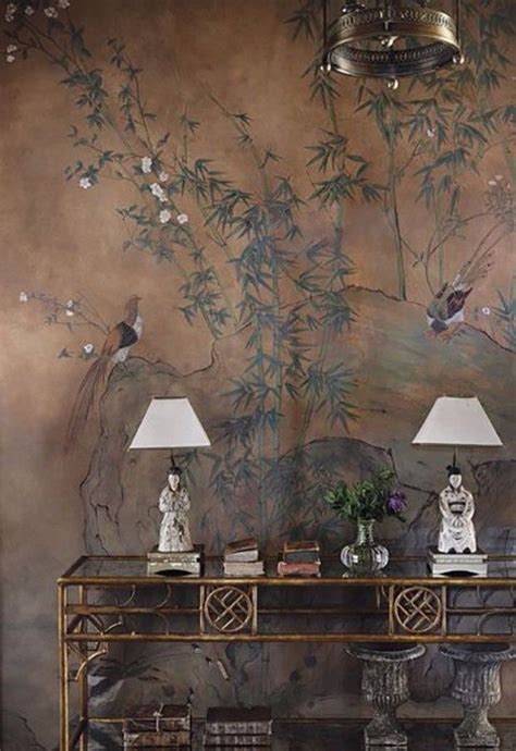 15 Inspiring Rooms With Wallpapers Asian Home Decor Oriental Decor