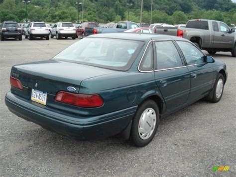 1995 Midnight Teal Metallic Ford Taurus Gl Sedan 67493856 Photo 6