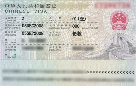 X1 visa is issued to those who intend to study in china for a period of more than 180 days. Chinese Employment Z Visa Application from the UK