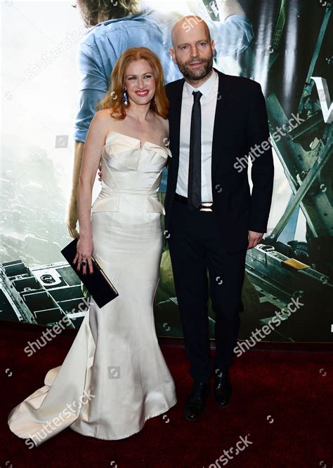 Mireille Enos Marc Forster Arrive World Editorial Stock Photo Stock