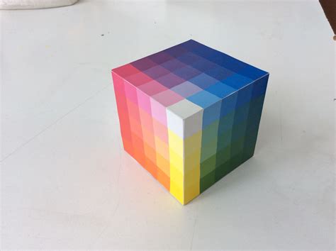 Cubo De Charpentier Cube Minimalist Drawing Paper Models Art Drawings