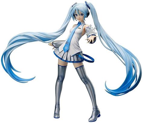 This time is it hatsune miku in version snow miku form years 2018 the. Freeing Vocaloid Hatsune Miku V3 Snow Miku ver. 1/4 PVC ...