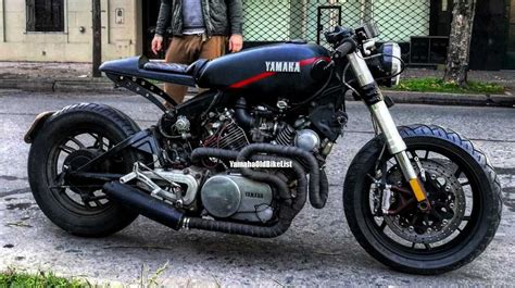 Cafe racer (yamaha xjr 1200 by it rocks! for the Middle sector, Virago XV750's stock gas tank is ...