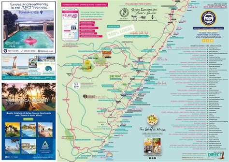 Relax South Coast Map Relax There Is So Much Do