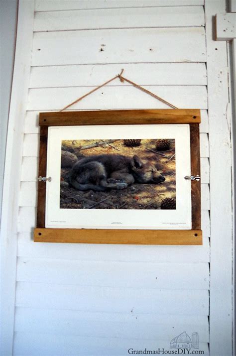 Rustic wooden picture frame personalized wood photo frame | etsy. Farmhouse Picture Frame - Easy Wood Working DIY Using Barnwood