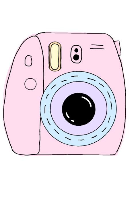 🖤 Aesthetic Polaroid Camera Sticker 2021