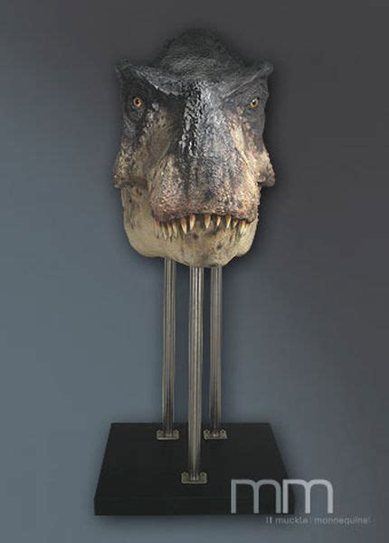 Jurassic Park T Rex Head Closed Mouth Figurky a sošky Fate Gate