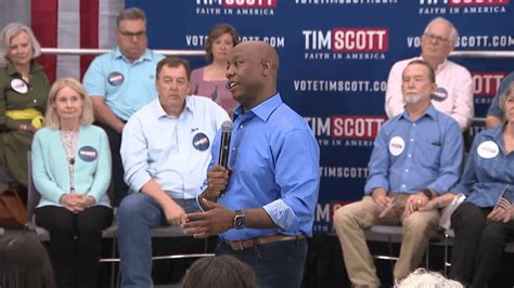 sen tim scott shakes up gop candidate pool with 2024 presidential race announcement