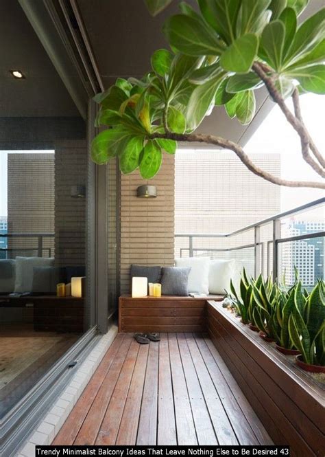 Trendy Minimalist Balcony Ideas That Leave Nothing Else To Be Desired