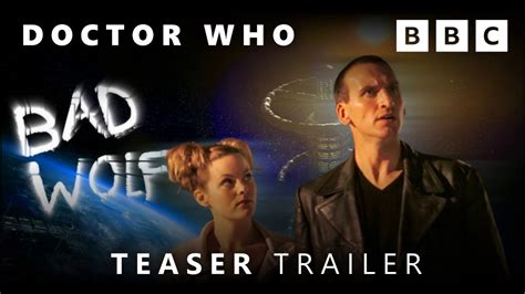 doctor who bad wolf teaser trailer youtube