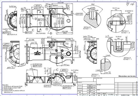 Mechanical Engineering Drawing At Explore