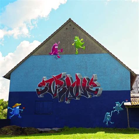 Dertobstr On Instagram “graffiti Projekt Graffiti Wallart Art