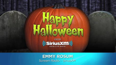 Emmy Rossums Spooky Voice Siriusxm Halloween Scream Radio Oct 2012