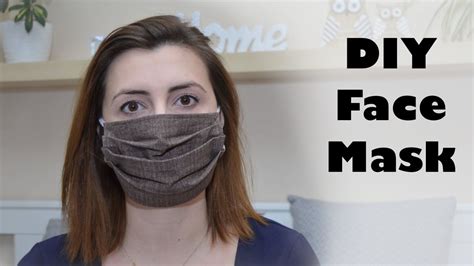 How To Make A Face Mask Diy Face Mask Tutorial Diy Face Mask Face