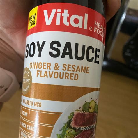 Vital Soy Sauce Ginger Sesame Flavored Reviews Abillion