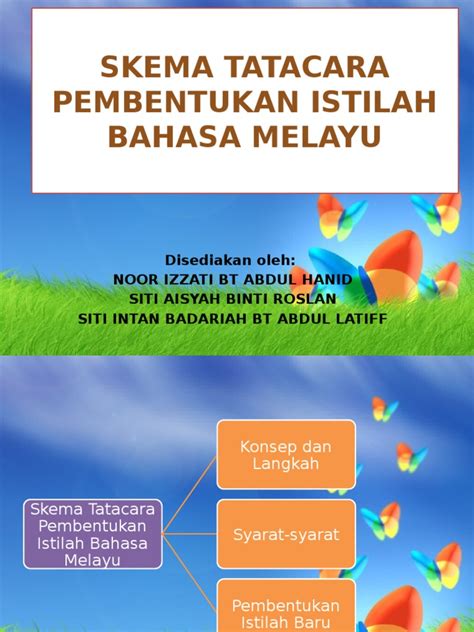 It's much less random than english or french. Skema Tatacara Pembentukan Istilah Bahasa Melayu