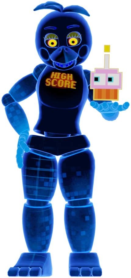 High Score Toy Chica In Between Frames Fivenightsatfr