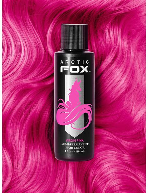 Arctic Fox Semi Permanent Virgin Pink Hair Dye Hot Topic