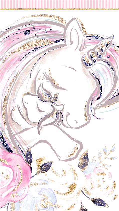 Cute Unicorn Phone Wallpapers Top Free Cute Unicorn Phone Backgrounds
