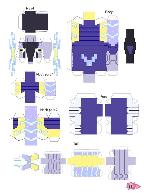 Pixel Papercraft Miraidon Pokemon Violet