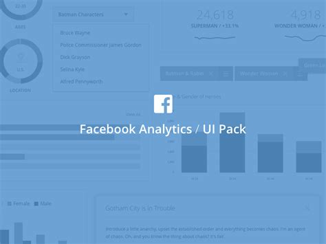 Exclusive Facebook Analytics UI Sketch freebie - Download free resource for Sketch - Sketch App ...