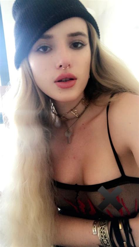 Bella Thorne Teases With X On Her Nip 051817 Celebsflash