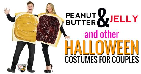 Easy And Cheap Peanut Butter And Jelly Sandwich Halloween Costumes For