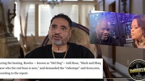 reggie wright tells a story about shaunie o neal shaq sex tape with gang members and a