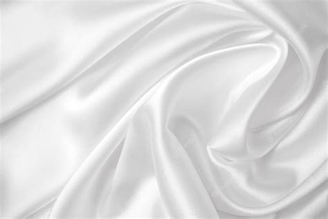 Premium Photo Smooth Elegant White Silk Or Satin Luxury Cloth Texture Can Use As Wedding