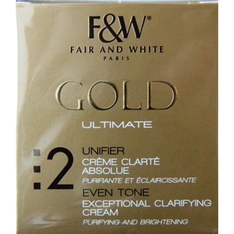 Fairandwhite Gold Exceptional Clarifying Cream Lady Edna