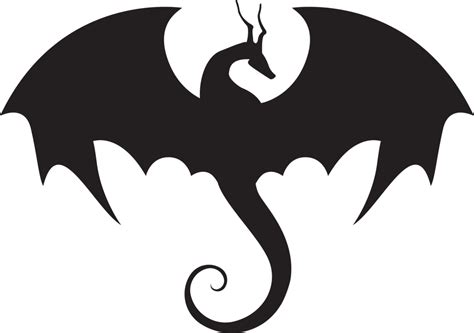 wyvern silhouette - Google Search | Dragon silhouette, Horse silhouette, Silhouette clip art