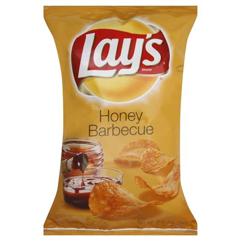 Lays Honey Barbecue Flavored Potato Chips 95 Oz 2693 G