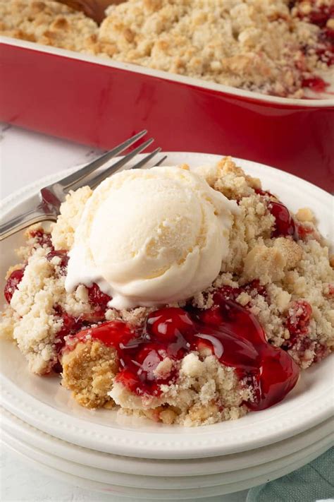 Easy Cherry Dump Cake Recipe With 3 Ingredients Shes Not Cookin