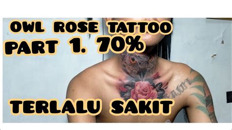 Owl Tato Di Dada Rose Tato Timelaps Tattoo Tattoo Indonesia