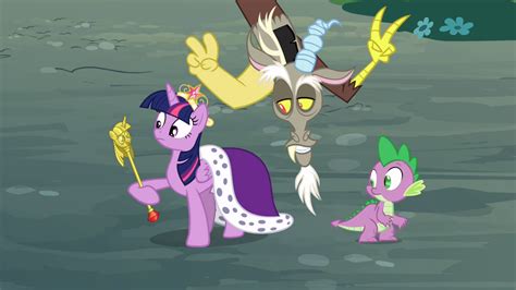 Image Twilight Sparkle Discord And Spike S4e02png My
