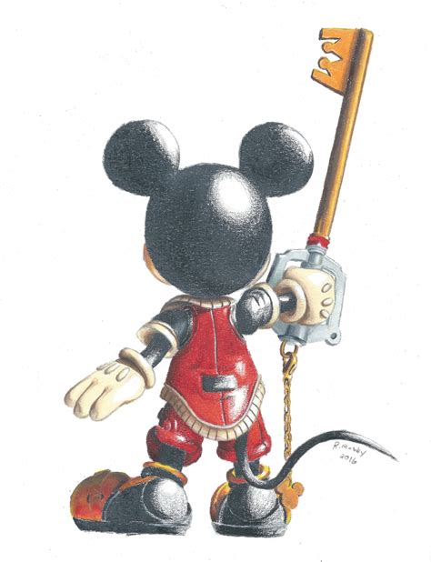 Artstation King Mickey Kingdom Hearts